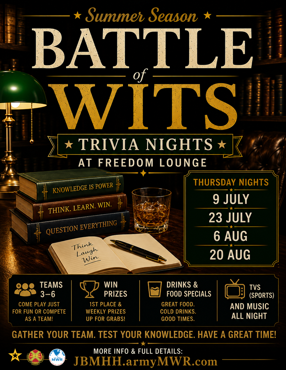 Battle of Wits:  Trivia Nights at Freedom Lounge